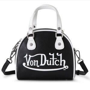 Von Dutch Classic 51 Black and White Bowling Bag